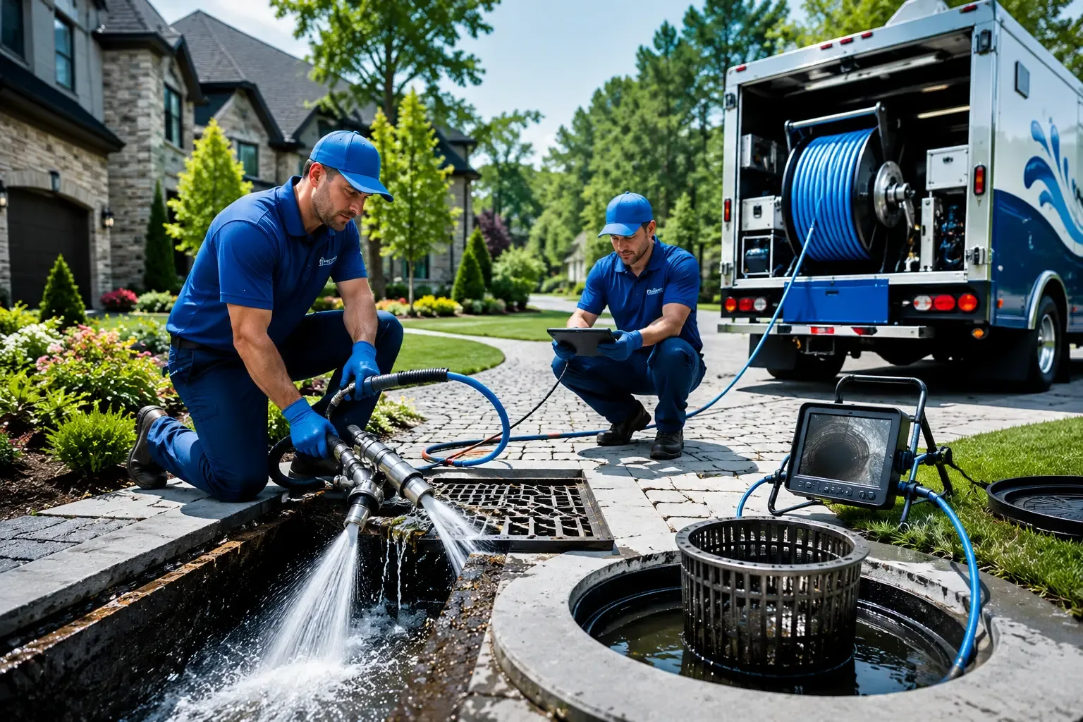 Local outdoor drain cleaning professionals in Ferris, IL