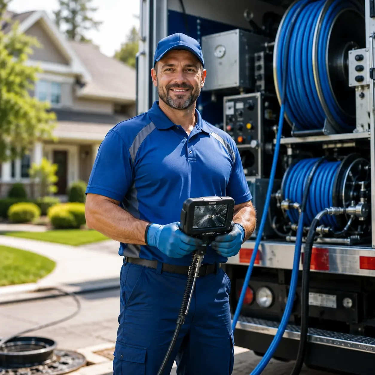Local outdoor drain cleaning specialists in Ferris, IL